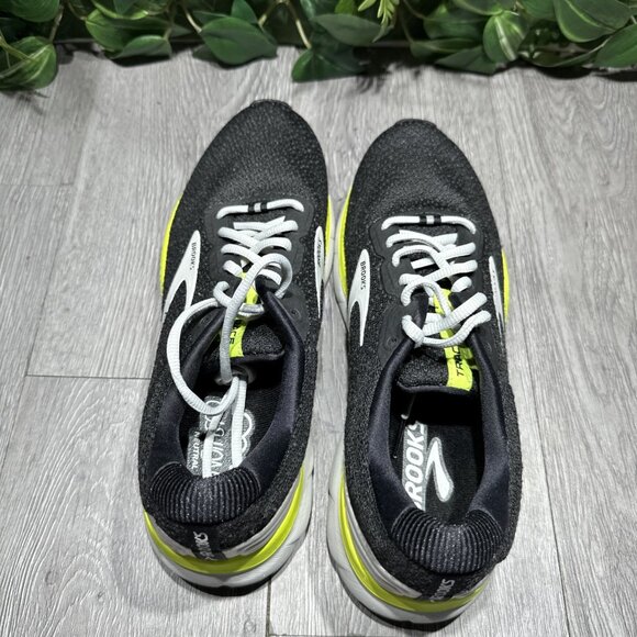Men’s SAMPLE Brooks Trace 1 Black Yellow Running Shoes Size 9 NEW main image 4